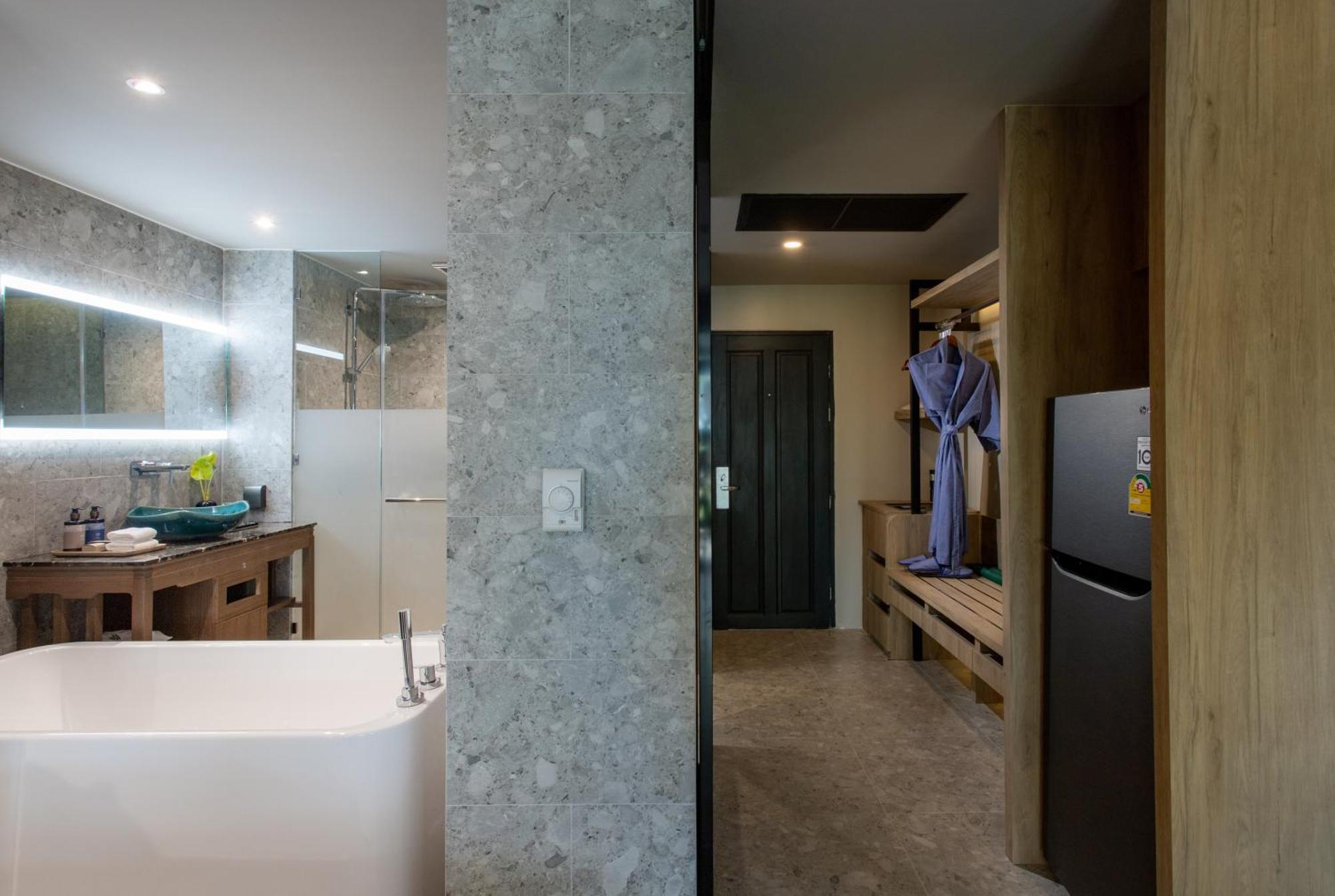 Deluxe Tweepersoonskamer met 2 Aparte Bedden aan Zee