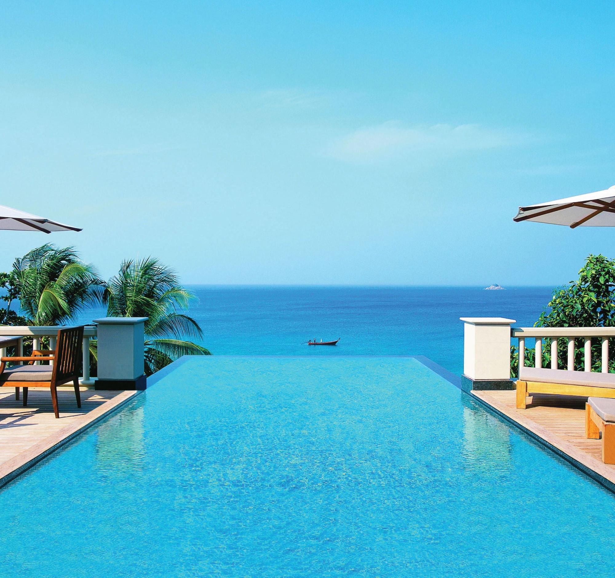 Pool-Villa mit Meerblick