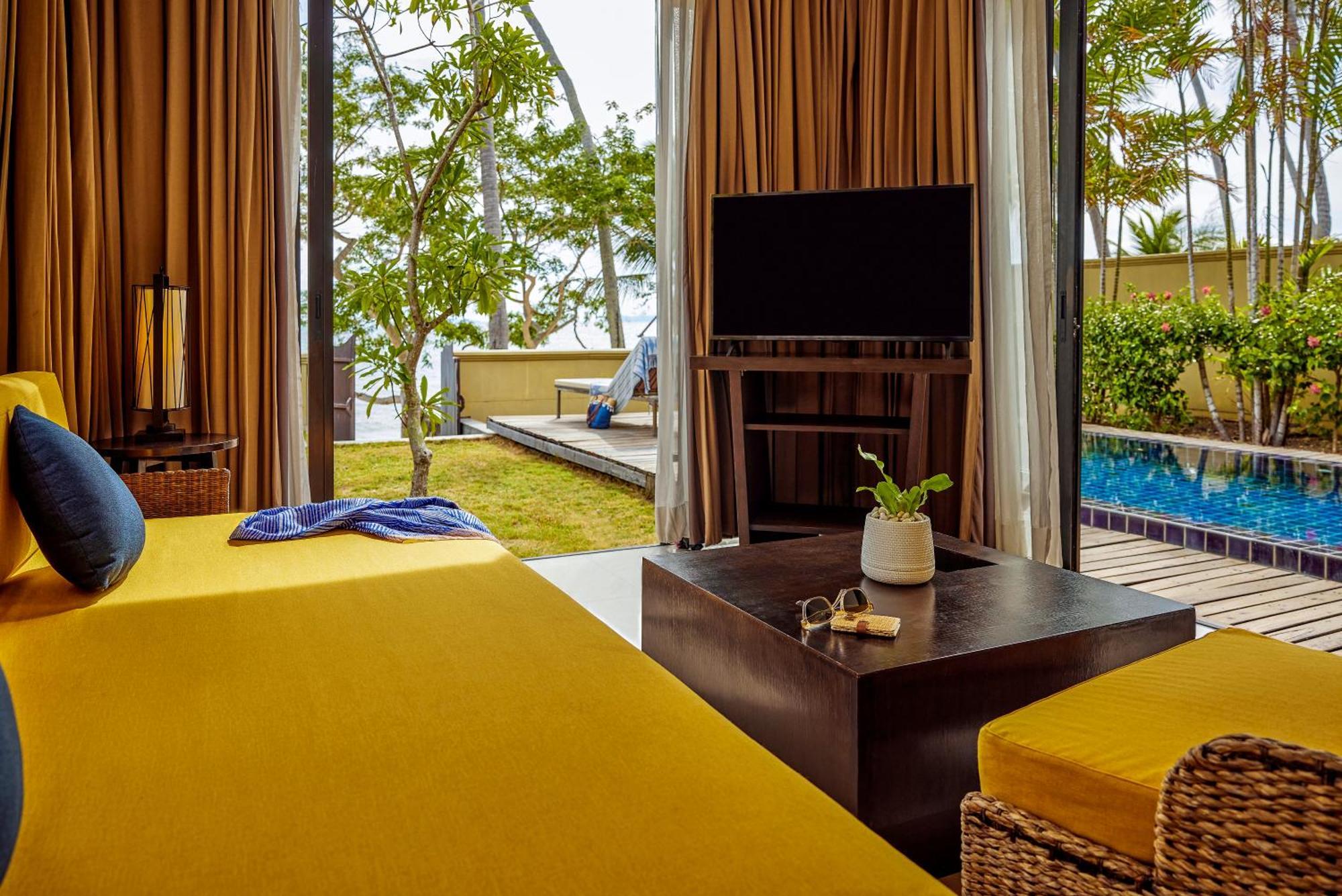 Strandvilla mit privatem Pool
