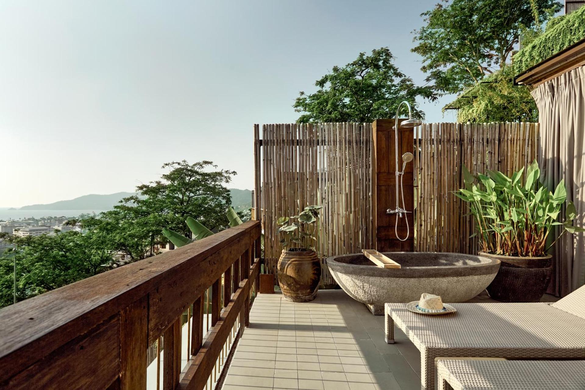 Maisonette Poolvilla mit Meerblick