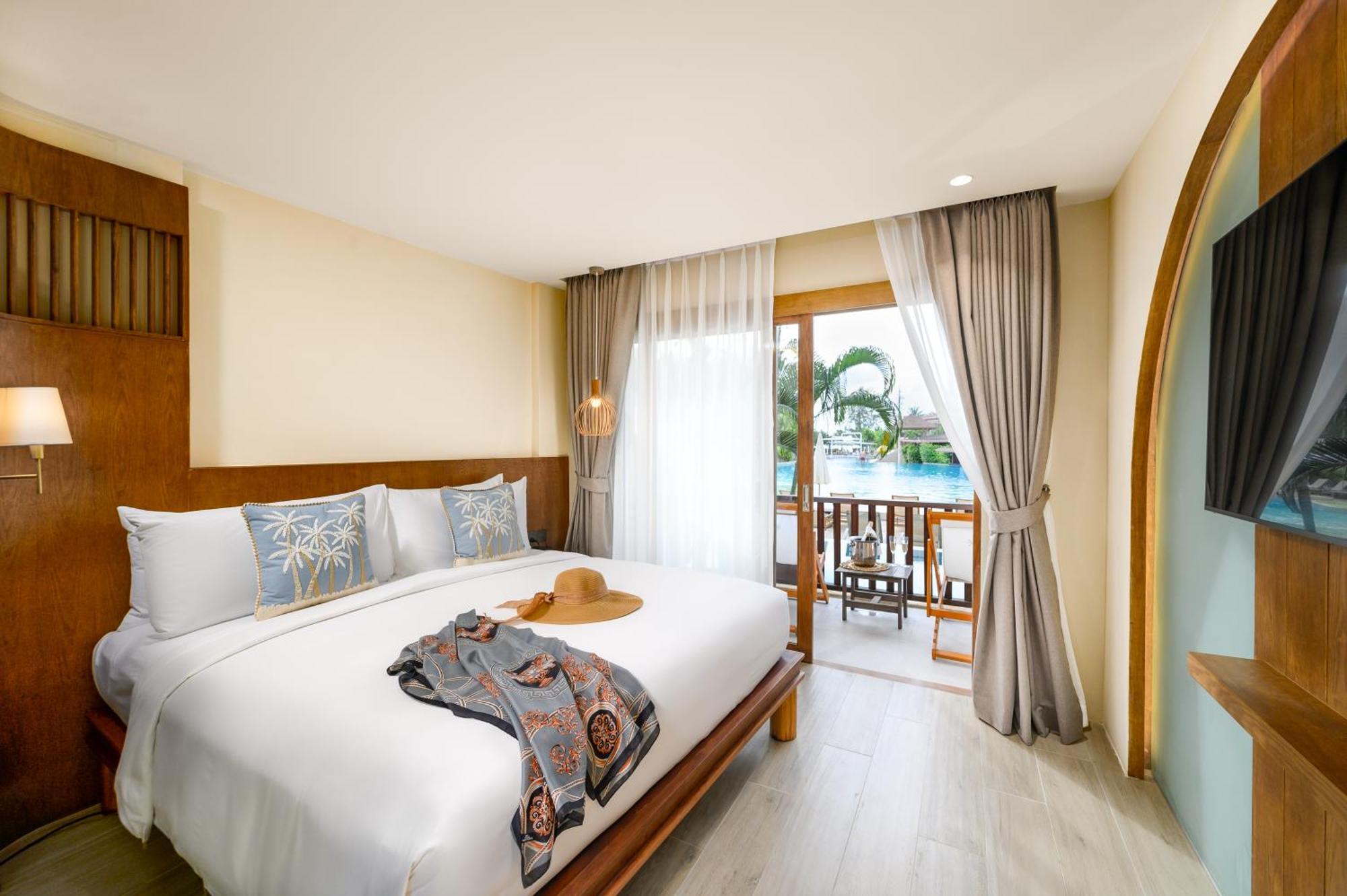 Premium Zimmer mit Poolzugang und Poolblick