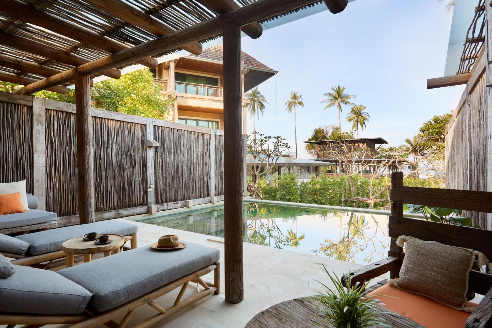 One-Bedroom Villa with Pool view