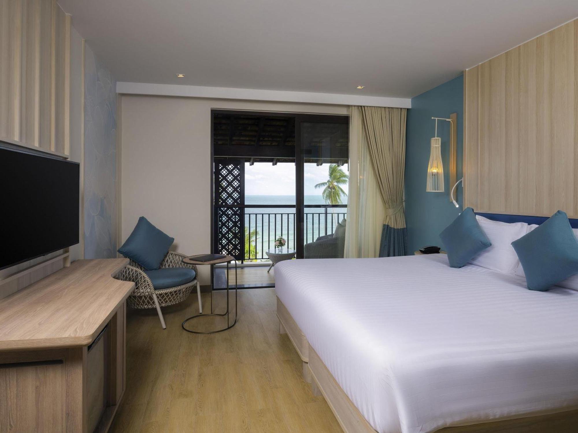 Deluxe Doppelzimmer mit Meerblick - Strandseite