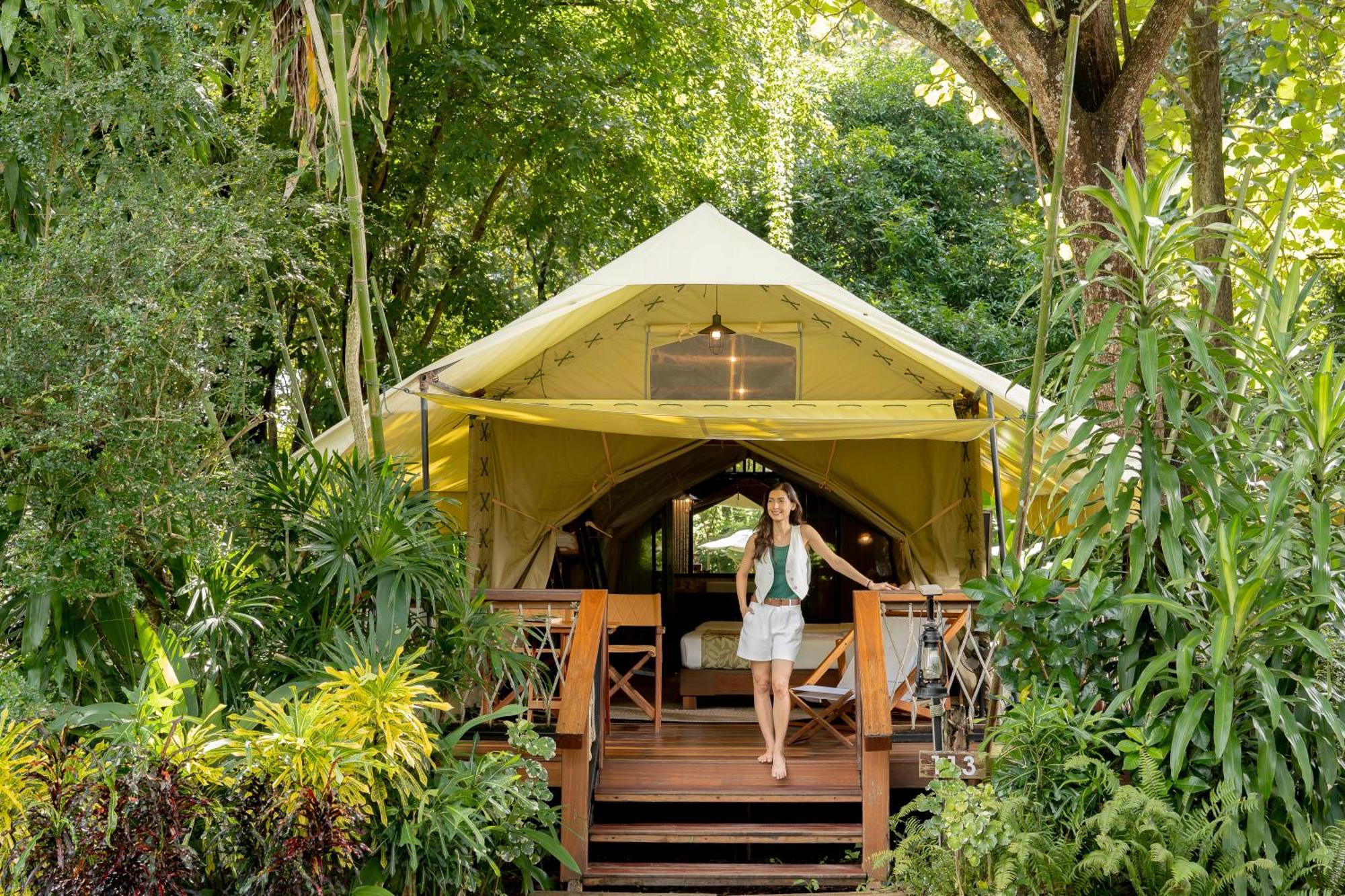 Deluxe Tent with Private Bathroom with Breakfast & Dinner