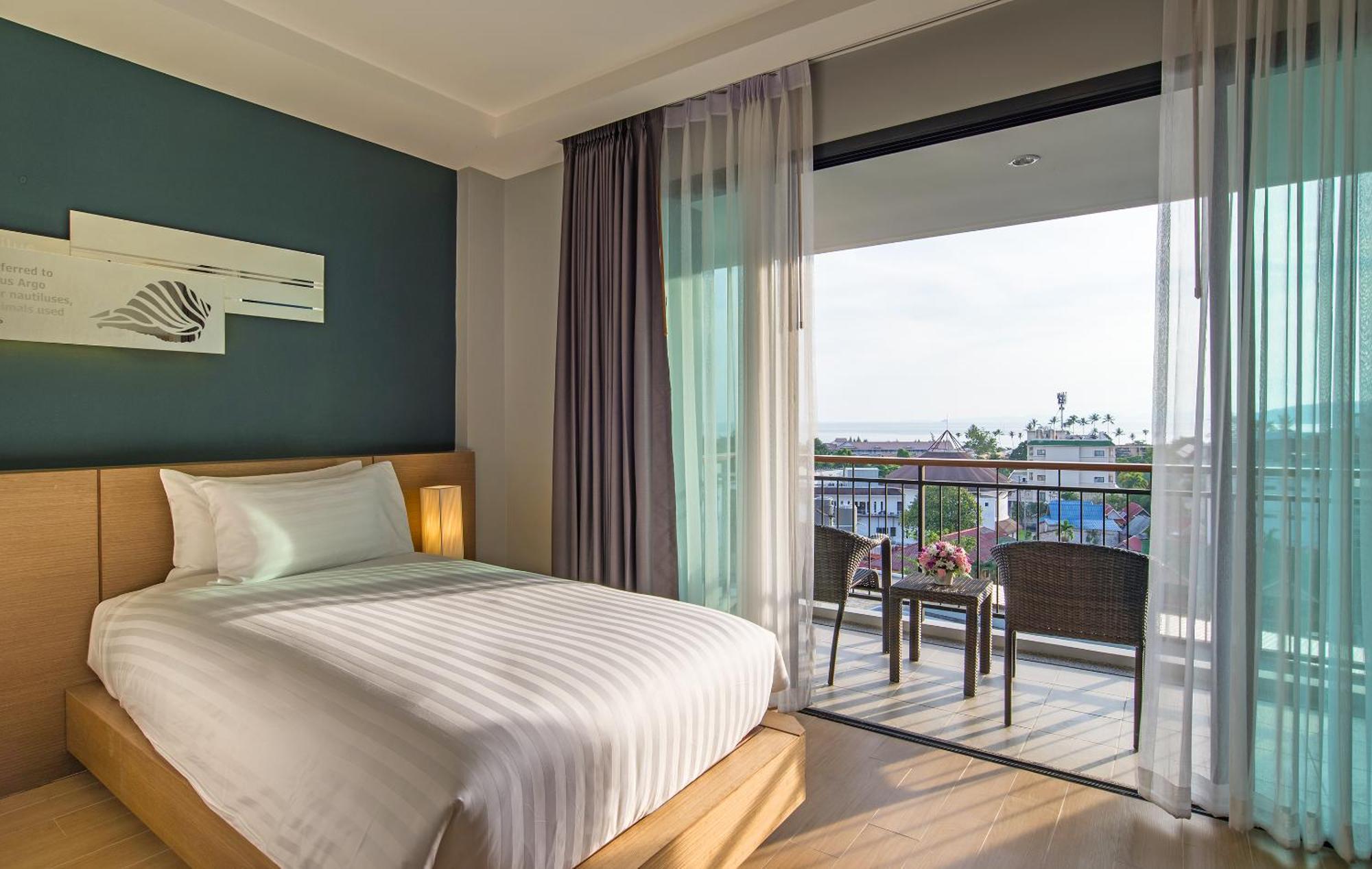 Deluxe Twin Room with Sea View