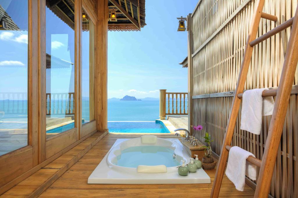 Villa mit 2 Schlafzimmern, Meerwasserpool und KOSTENLOSEM Resort-Guthaben von 1.500 THB netto pro Nacht
