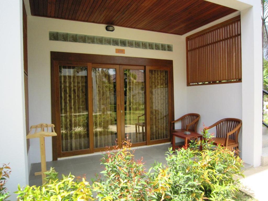 Doppelzimmer mit Patio