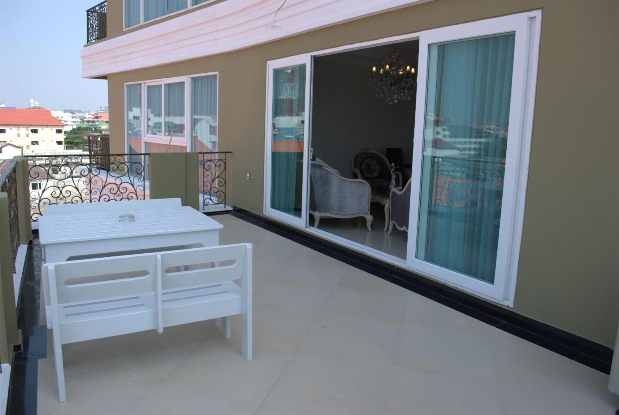 Suite mit 1 Schlafzimmer und Balkon
