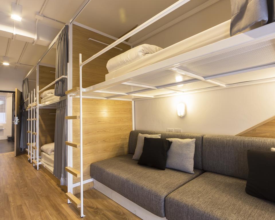 Cama en habitación compartida mixta de 10 camas