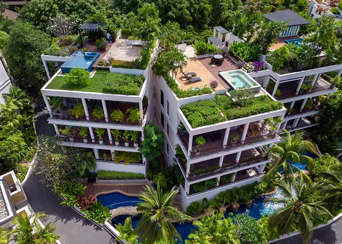 Kata Gardens Penthouse Sea View 4C Near Kata Noi Beach