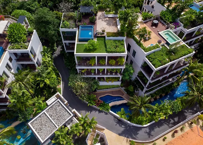 Kata Gardens Penthouse Sea View 4C Near Kata Noi Beach