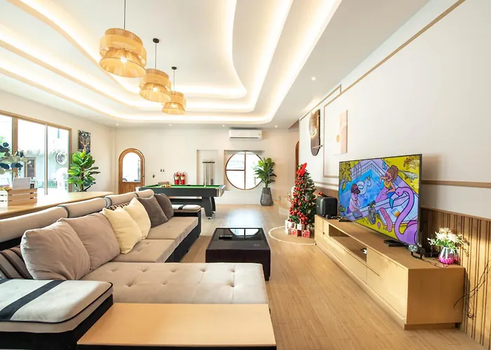 De Beach Pool Villa เดิน 3 นาทีจากชายหาด