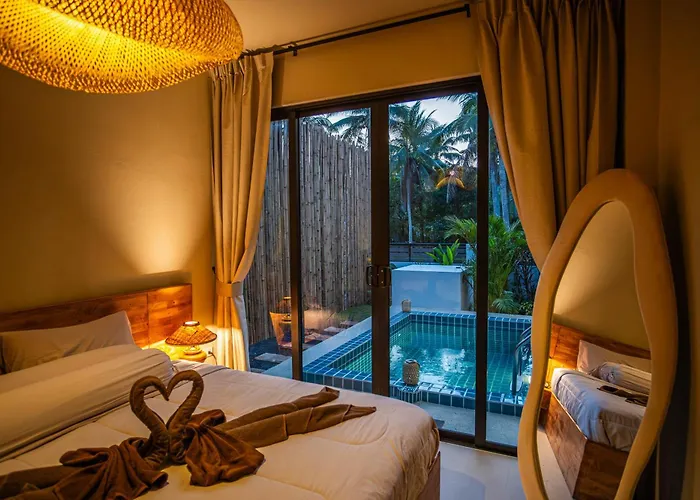 Cube Villas Cozy Retreat With Salt Pool In Priv Garden And Soft Bed