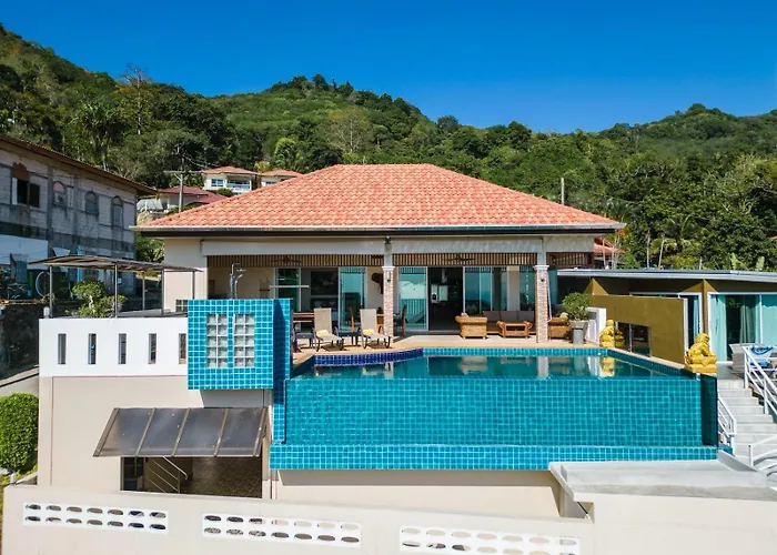 Karon Bliss Sea View Villa With Private Pool