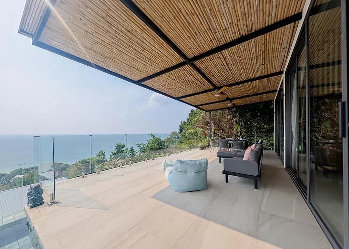 Panoramic Sea View Villa 3Br Paradise In Haad Yao