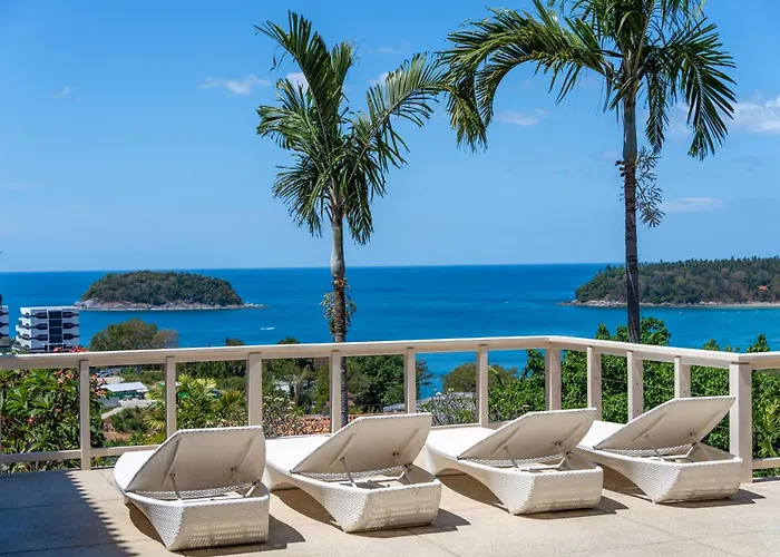 5Br Sea View Private Pool Villa Near Kata Beach- Villa Sea Dream By Warm Plus