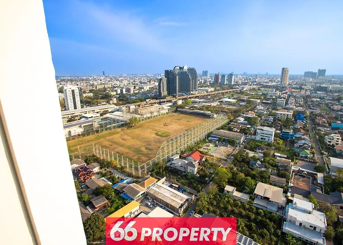 Long-Stay High Floor Apartment, Bangna, Near Bts, Malls